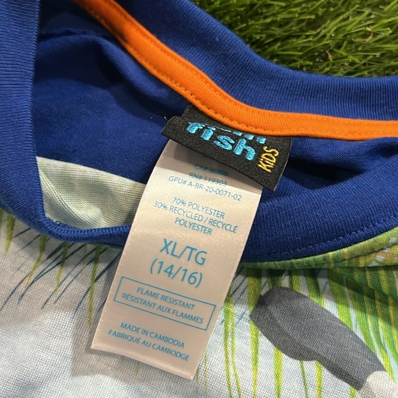 Jellyfish Kids Pajama Top - Picture 3 of 3